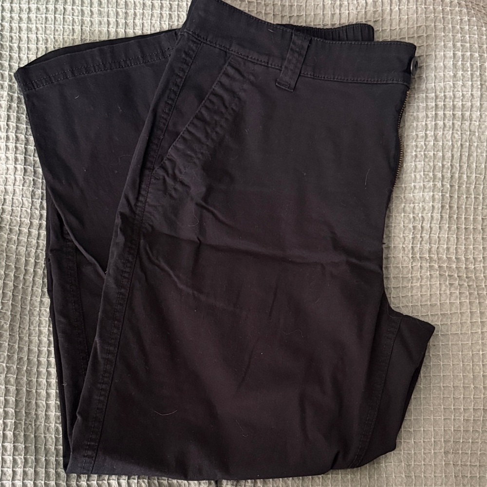 Old Navy OG Chino Cropped Black Pants